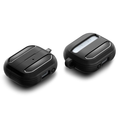 For Galaxy Buds 3 Pro | Spigen Rugged Armor Shockproof Case - Picture 8 of 17
