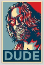The Dude Sticker | The Big Lebowski Stickers 10 PACK 