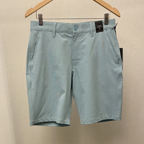 Pantaloncini da uomo ibridi RVCA nuovi con etichette trunks duali taglia 30 verde mare - Foto 7 di 9