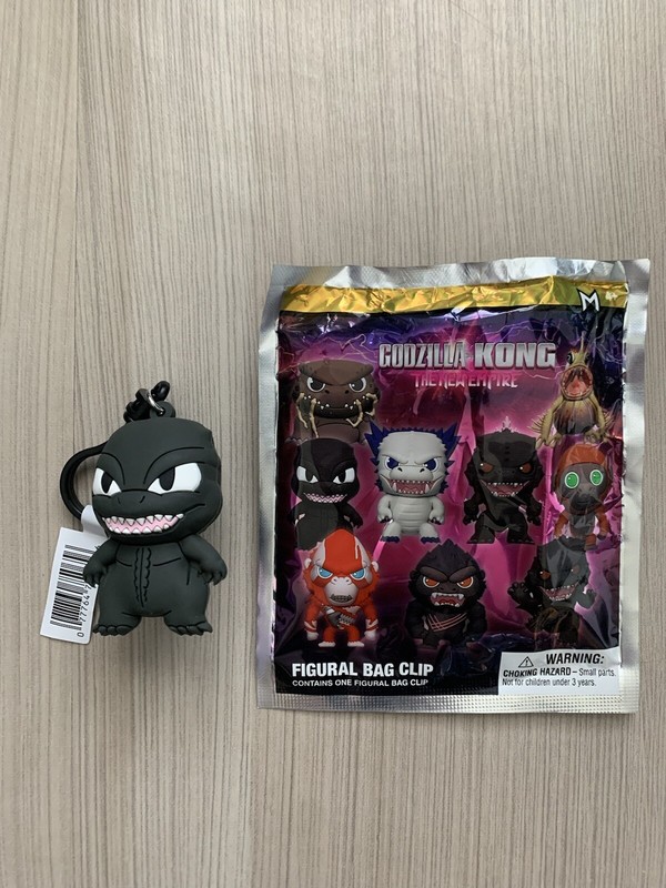 Godzilla X Kong The New Empire - 3D Figural Bag Clip - Godzilla - Toho