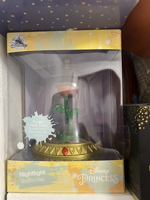 Disney Princess Beauty and the Beast Enchanted Rose Nightlight IOB