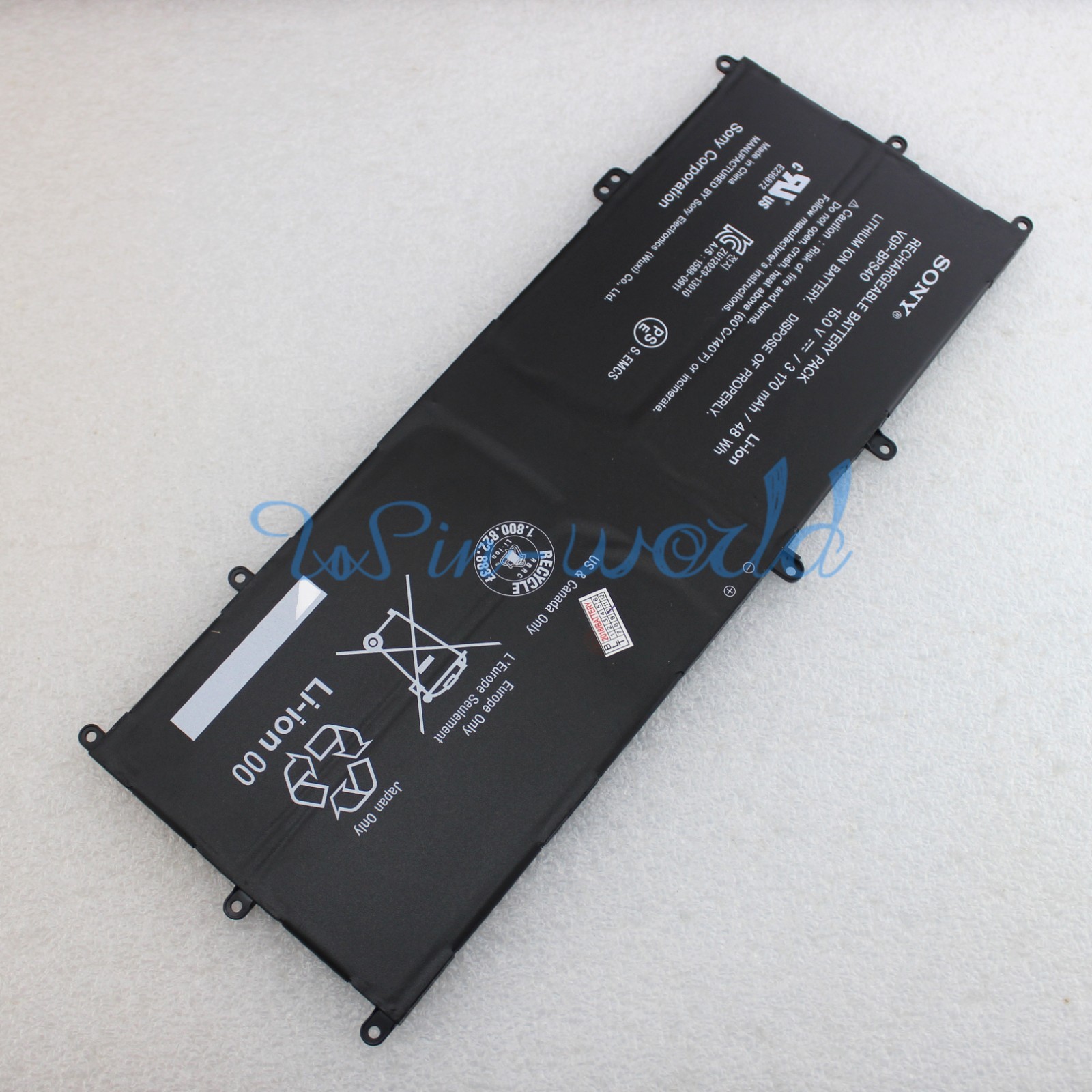 Tastiera Retroilluminata USA Per Sony VAIO Fit 14A Multi-flip (SVF14N), Nera - Foto 2