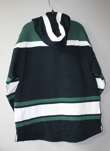 New NFL New York Jets old time jersey style mid weight cotton hoodie men's L - Picture 2 of 5