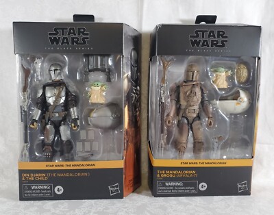 Star Wars:The Mandalorian set of 10 figures/Black series | eBay