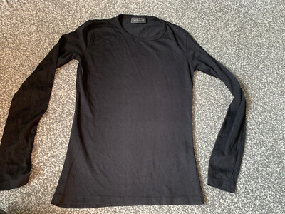 Kiabi Casual Black Cotton Womens T-Shirt Size M UK