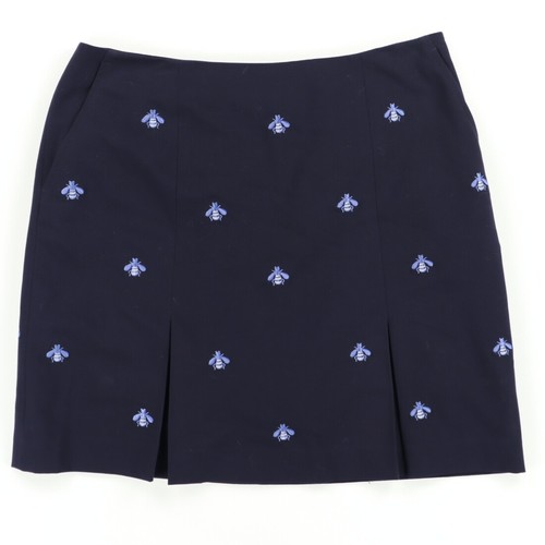 EP Pro Stretch Bumble Bee 18" Polyester gewebt Golf Skort marineblau Damen 8 - Bild 1 von 8