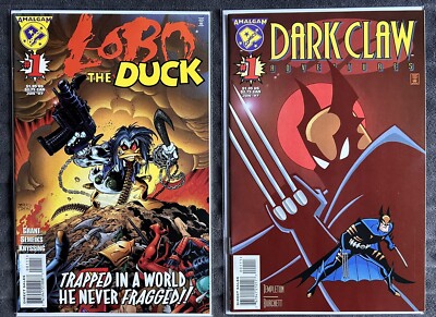 マーベル×DC アマルガム DARK CLAW ダーククロー アメコミリーフ 🔥🔥Dark Claw Adventures #1 Lobo The Duck Amalgam DC/Marvel