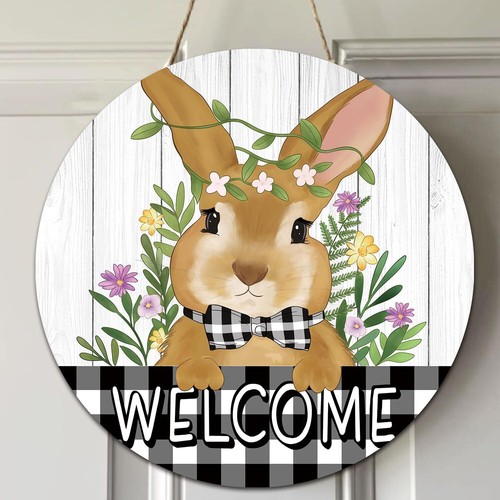 Easter Door Decorations, Easter Wreaths for Front Door, Easter Spring Door Hange