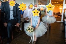 Children's Ivory Tutu - US 10" Girls 3-6x , Flower Girl