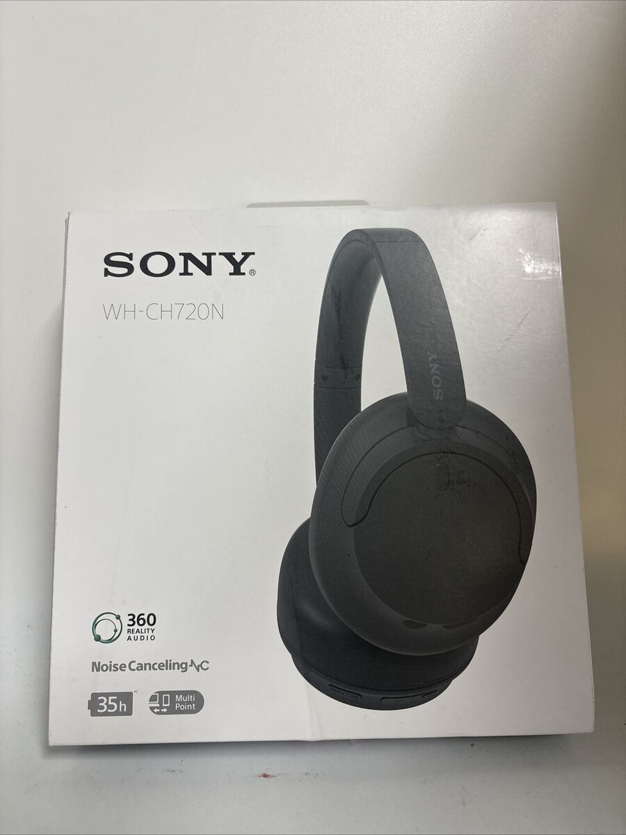 Sony WH-CH720N Wireless Over-Ear Headphones - Black - Open Box | eBay Sony WH-CH720N Wireless Over-Ear Headphones - Black - Open Box | eBay