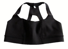 Free People Movement Size M Black Stretch Blaze Sports Bra