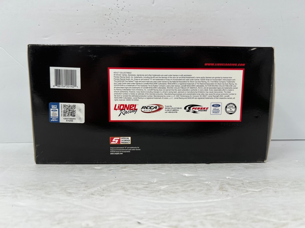 Lionel Racing Nascar #2 Brad Keselowski Snap-On Tools Ford Mustang