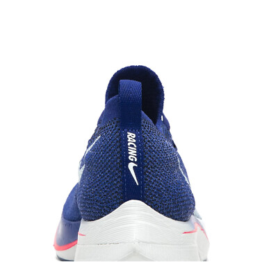 Nike Vaporfly 4% Flyknit Running Trainers - Deep Blue - Size