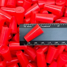 High Temp Masking Supply .375" x .562" STP107 Silicone Rubber Plugs - 100 Pack