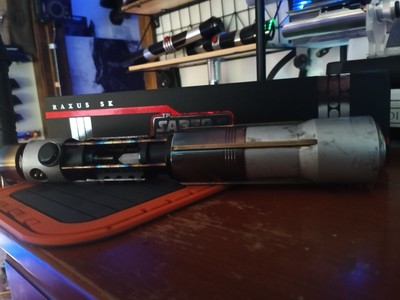 Installed SP/Solo Sabers Raxus ,Proffie V2.2 W/ Master Brass Chassis, NPXL