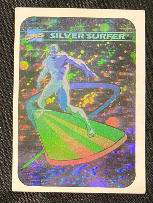 MARVEL UNIVERSE HOLOGRAM CARD SILVER SURFER NM | eBay