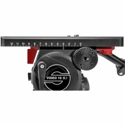 Sachtler Video 18 S2 Fluid Head ENG 2 CF Tripod System Ground