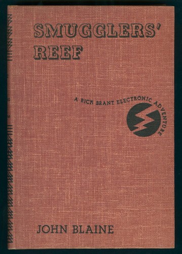 RICK BRANT #7 "Smuggler's Reef" w/FIRST EDITION DJ - Picture 3 of 3