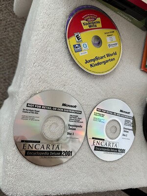 Encarta 2001 Encyclopedia CD-ROM Version - PRODUCT KEY NOT INCLUDED!!!