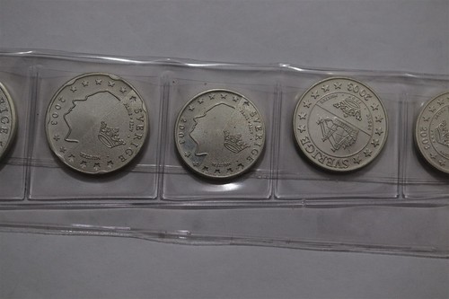 🧭 🇸🇪 SWEDEN 2003 TRIAL PATTERNS IN SILVER B85 #11 CG24 - Imagen 4 de 8