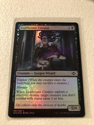 Loathsome Curator Foil Modern Horizons 2 MH2 MTG Magic Gathering Pack Fresh