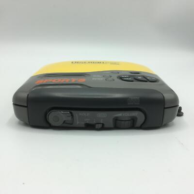 Vintage 1996 Sony Sports Discman CD Player - ESP - Yellow