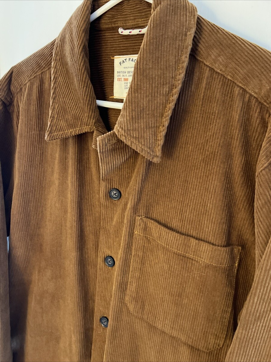 QUALITY Fat Face Corduroy Size XL Shacket Double Pocket