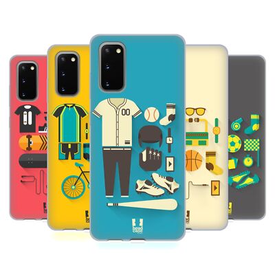 HEAD CASE DESIGNS STARTERPAKET SOFT GEL HANDYHÜLLE FÜR SAMSUNG HANDYS 1