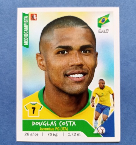 19 3r Brazil Copa America Fifa 065 Douglas Costa Brazil Soccer Team Sticker Ebay