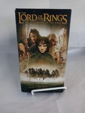 SHIPS SAME DAY The Lord of the Rings: The Fellowship of the Ring VHS, 2002 