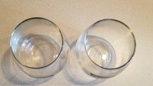 Susquehanna Set of 2 Etched Keep Calm And Dream On Stemless Wine Glass (NWOT) - Picture 4 of 6