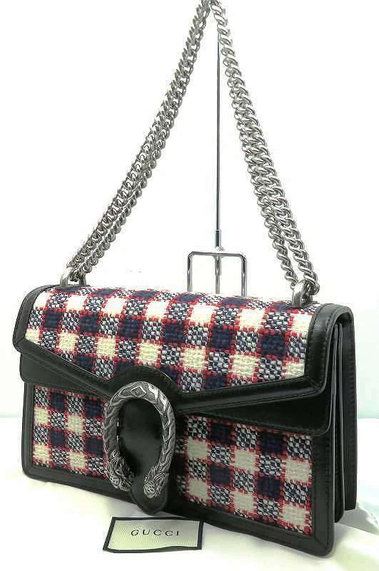 Sac bandoulière en tweed Gucci Dionysus 400249 498879 plus de 9800 yens îles éloignées Al
