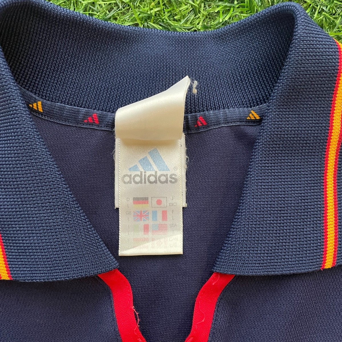 Spain 2000 / 2001 Official Away Jersey Shirt Kit - US L - Vintage