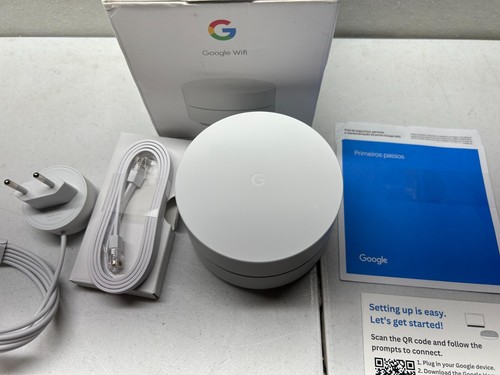 GOOGLE WIFI ROUTER GA02430-BR GJ2CQ SNOW NEW - Picture 4 of 8