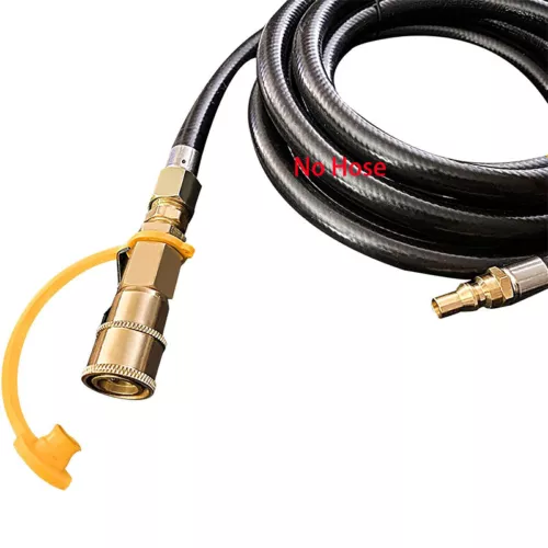 1 SET RV Quick Connect Fittings BBQ Grill Adapter 1/4" NPT Propane Hose Adapter - Picture 13 of 13