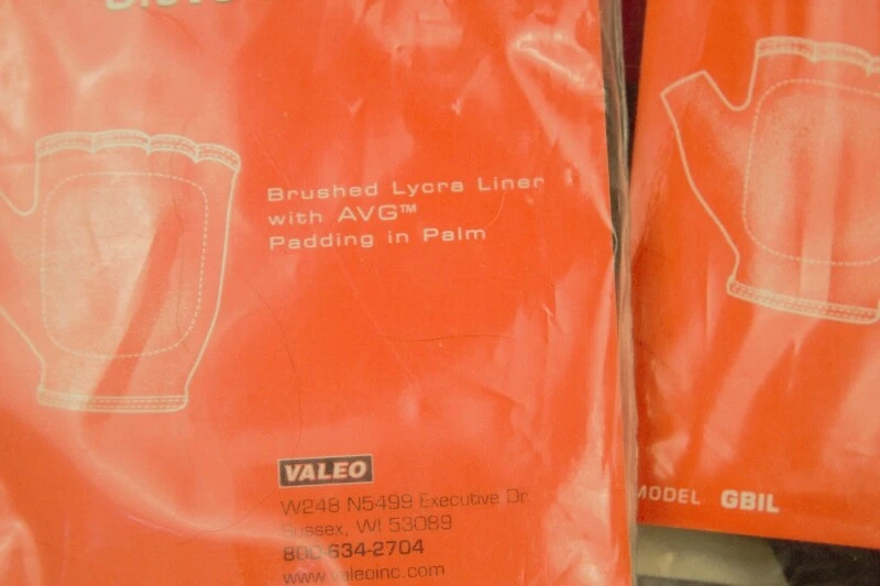 11 件套全新男式或女式法雷奥黑色无指手套型号 GBIL 尺寸 SM/MD — 第 3/4 张图片