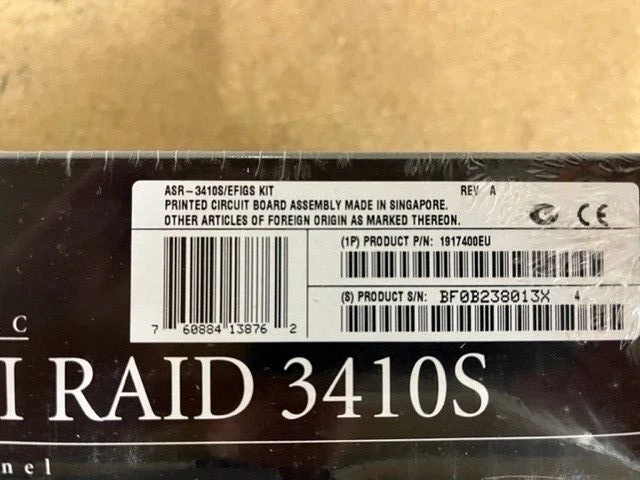 ASR-3410S 1917400EU Adaptec 4 Channel PCI SCSI Raid Controller inc VAT - Image 2 of 2