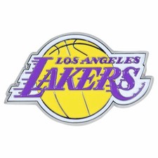 Fanmats 22222 Los Angeles Lakers 3D Color Met...