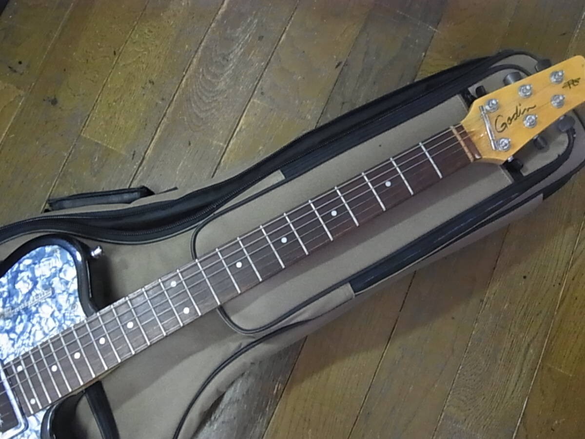 Electric Guitar Godin Radiator Black Onyx Maple Neck with
