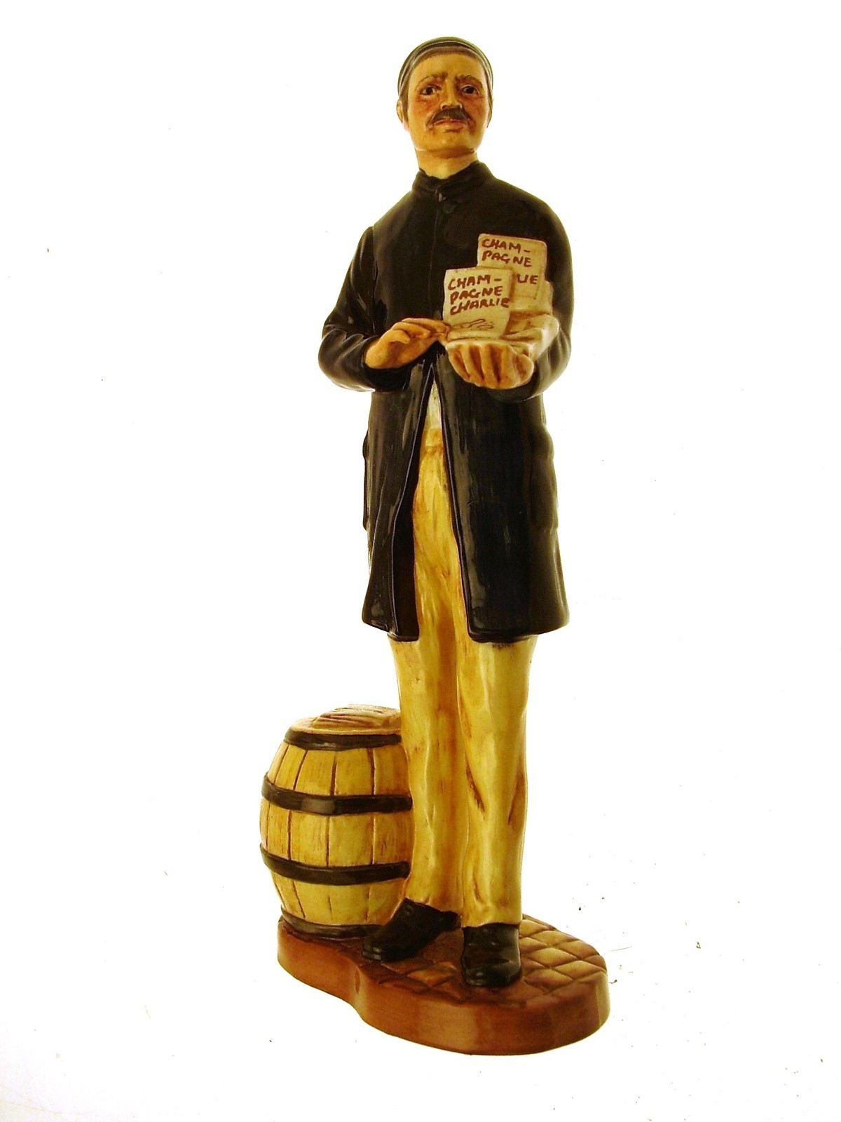 Estatuilla de Coalport la estatuilla de selección de vendedor de música de carácter-F85 Estatuilla de Coalport la estatuilla de selección de vendedor de música de carácter-F85