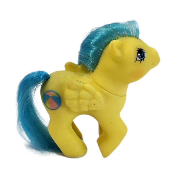 My Little Pony Vintage First Tooth Pegasus Baby Bouncy G1 MLP