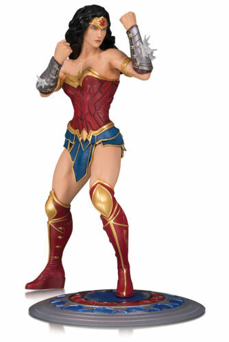DC HEROCLIX SUPERMAN / Wonder Woman 4 Figurine Set Dr Cyber Psycho Argent Cygne EUR 20,96