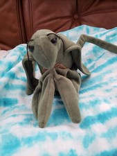 Vintage Folkmanis Grasshopper Puppet Folktails Glove Full Body Green 13" long