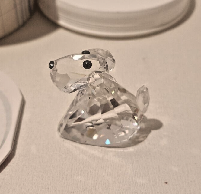SOPRAMMOBILE IN CERAMICA DA COLLEZIONE A FORMA DI CANE