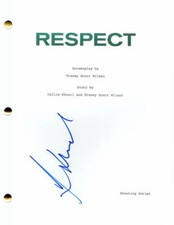 JENNIFER HUDSON SIGNED AUTOGRAPH RESPECT MOVIE SCRIPT - ARETHA FRANKLIN BIO RARE