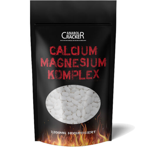 550 Tabletten CALCIUM + MAGNESIUM 1200mg - Hochdosiert Vegan Kalzium - Photo 1/4