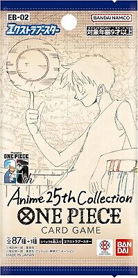 ONE PIECE Card Game EXTRA Anime 25th collection EB02 Box ONE PIECE Card Game EXTRA Anime 25th collection EB02 Box
