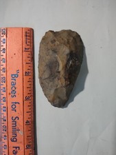 Uni Face Paleo Tool Florida Georgia Deep South Arrowhead Artifact b