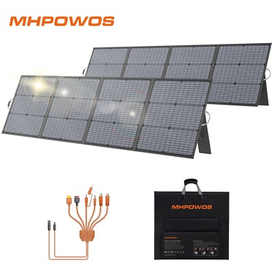 110W Solar Panel Portable Outdoor 220W 440W for Ecoflow Delta Powerstation  1000W | eBay