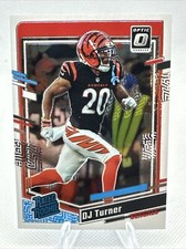 2023 Panini Donruss Optic - Rated Rookie #220 DJ Turner (RC)